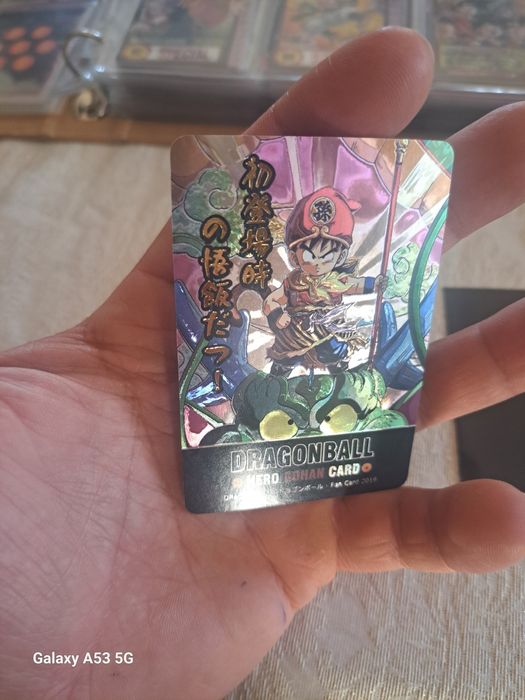 Carta dragon ball z