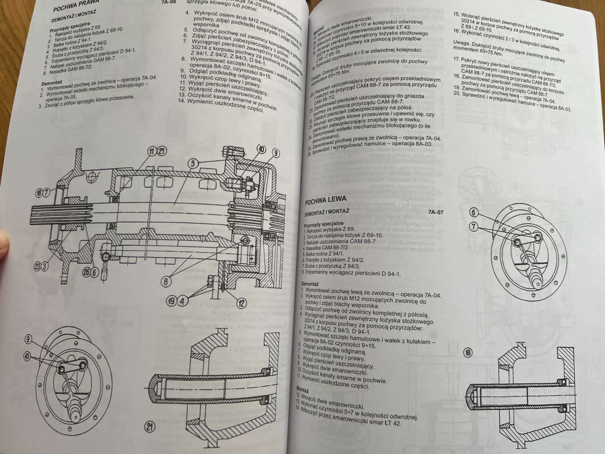 INSTRUKCJA NAPRAW ciągnik URSUS C 330 C 335 C-330 po Polsku!