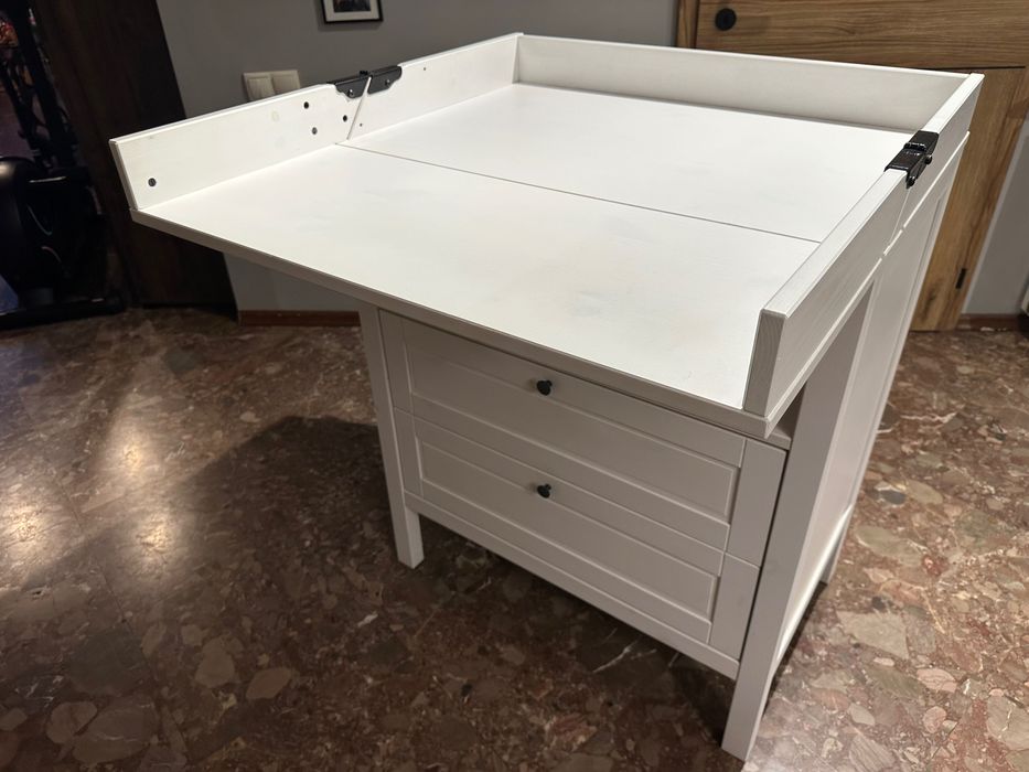 Komoda z przewijakiem IKEA biała