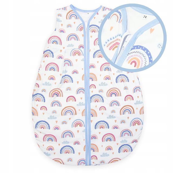 Letni Śpiworek Niemowlęcy Do Spania 56-62 Wzory!