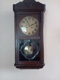 Stary orginalny zegar wiszący Junghans