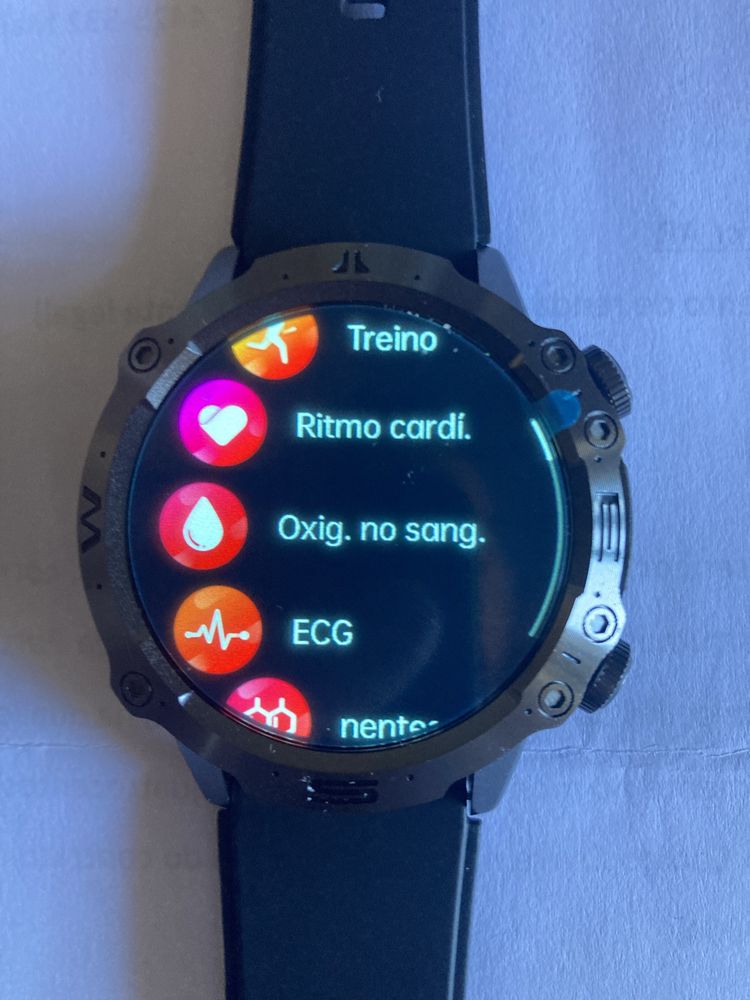 Smart Watch especial - Aplicações p/controlo de saúde.