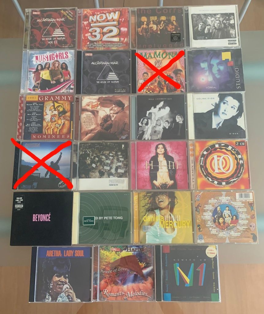 21 CD's originais