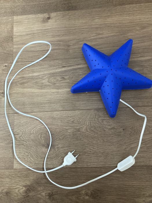 Lampka ścienna ikea gwiazda