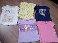 t-shirt koszulki 5 szt. na 7-8lat