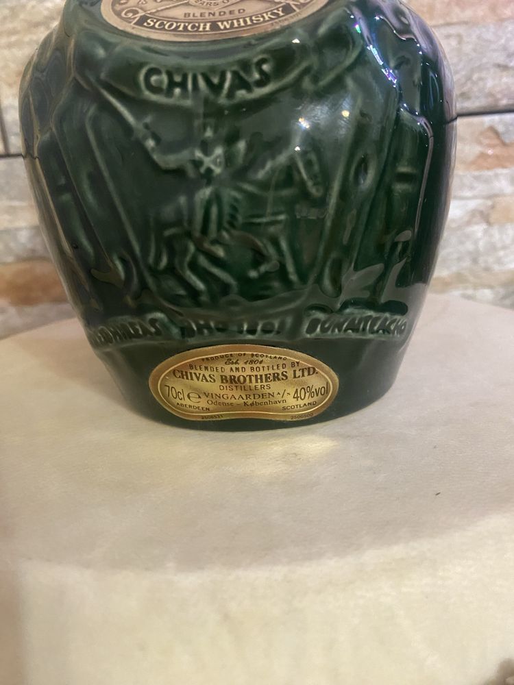 Stara kolekcjonerska ceramiczna karafka