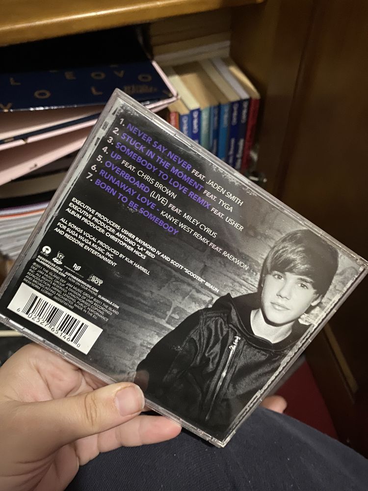 CD Justin Bieber Never Say Never Remix’s