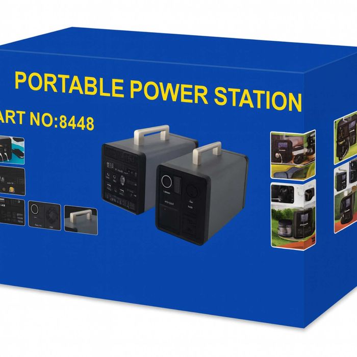 Зарядная электростанция, инвертор с розеткой 220 В ,12,8V/50Ah/600Вт