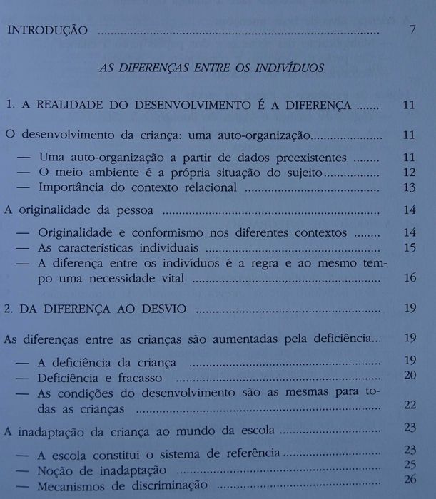 Integração da Criança Deficiente na Classe