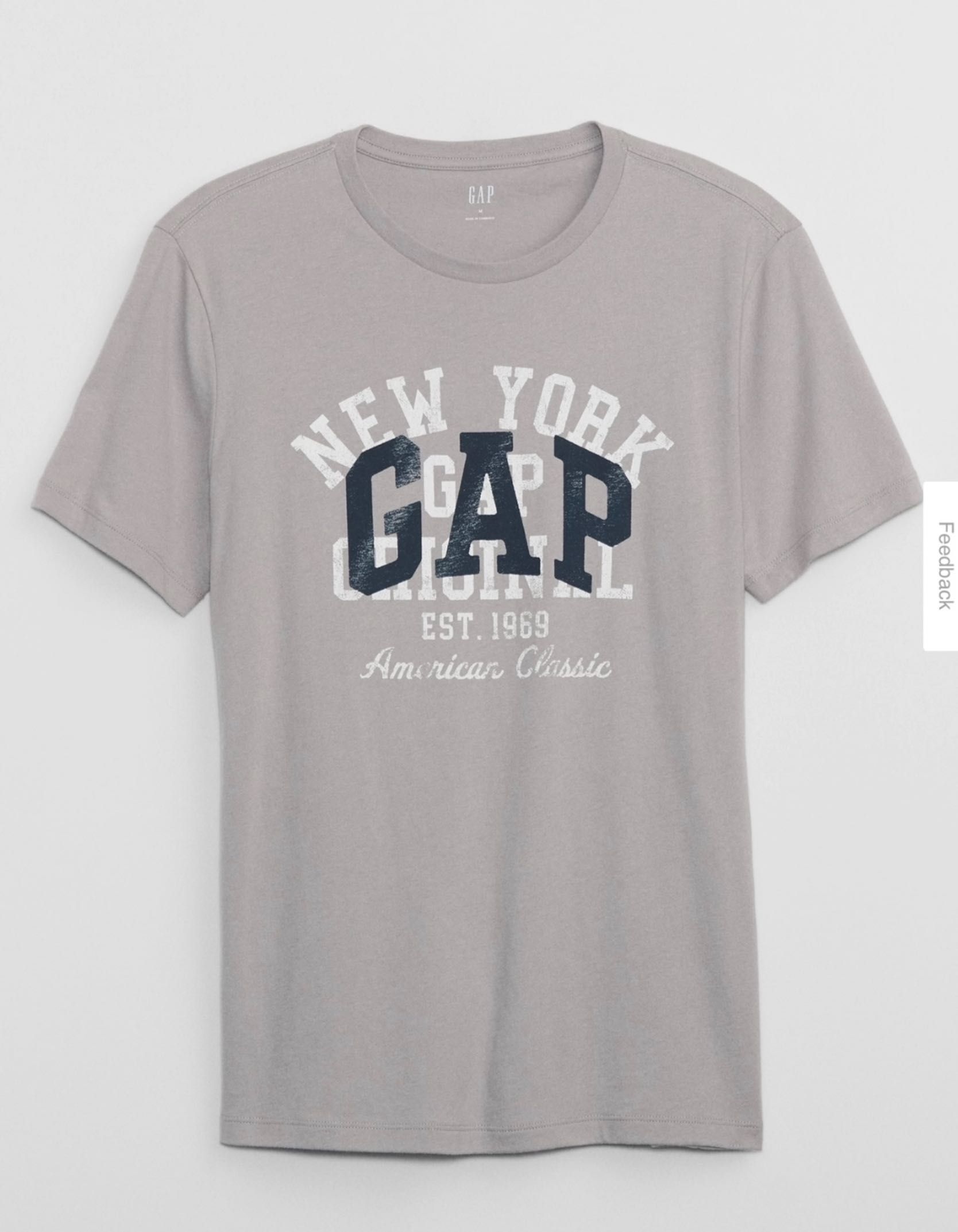 Футболка GAP, размер М, XL(48, 52)