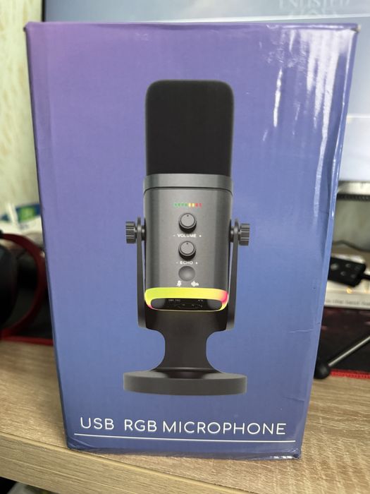 микрофон USB rgb