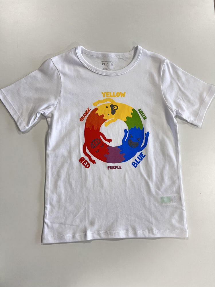 Place t-shirt dziecięcy kolory r.5l