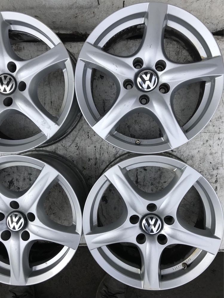 Диски Volkswagen Skoda 5:112r16 Титаны Комплект Б/у Склад Оригинал