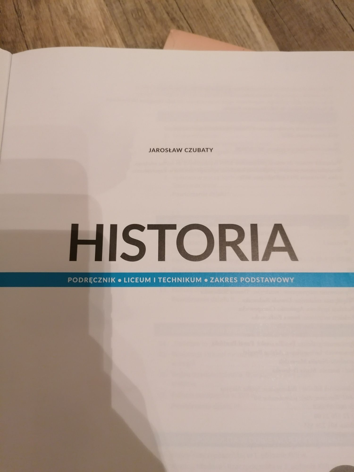 Podręcznik do historii Historia liceum i technikum zakres podstawowy