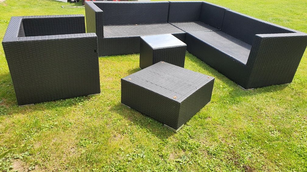 Komplet ogrodowy technorattan