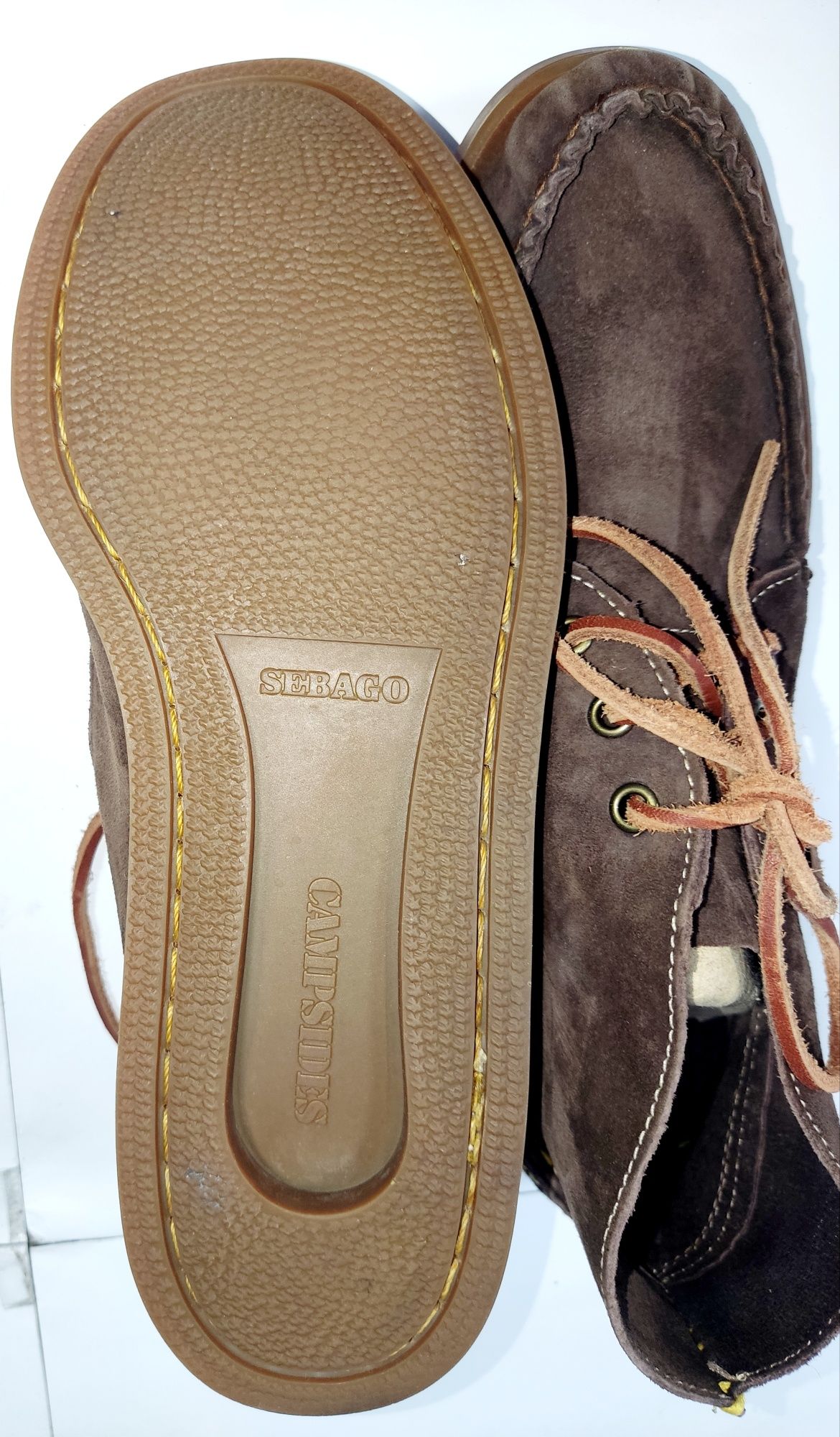 Топсайдеры,мокасины, Sebago Campsides ,кожа замш 42р.