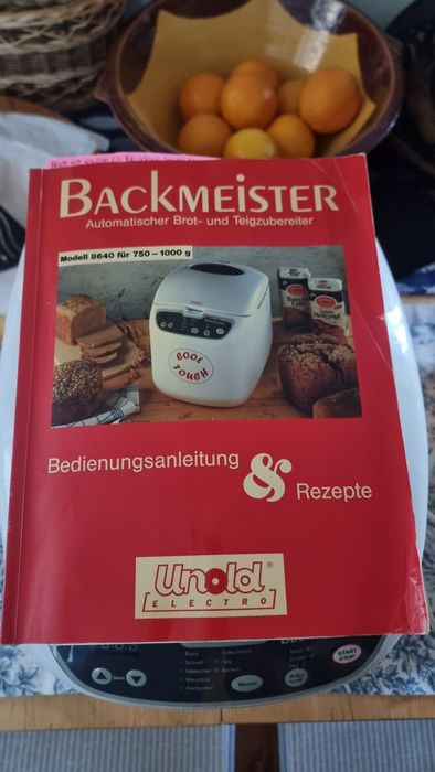 Brotbackmaschiene, Bread baking machine