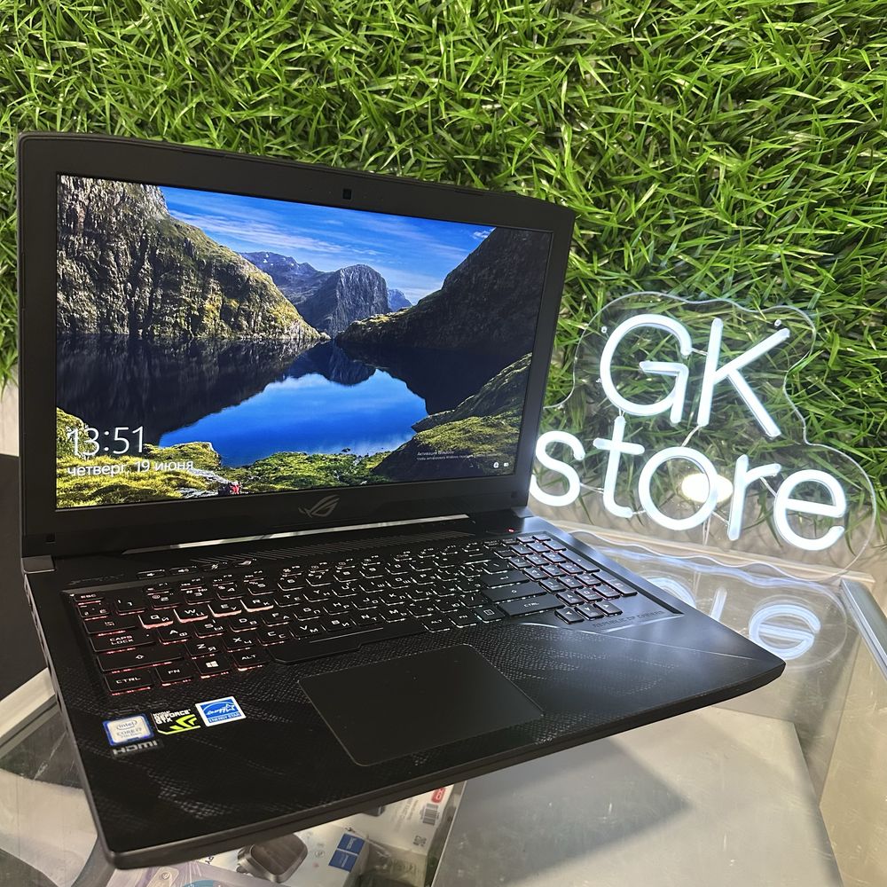ASUS Rog gtx 1050, i7, ssd, 16 оперативки, гарантія!