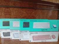 Клавіатура+мишка Logitech k380 pebble /MK240/MK245 Nano (Mac/Win/iOS)