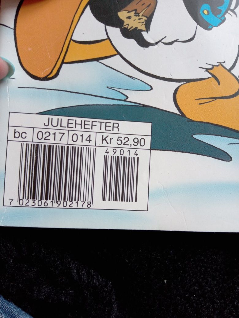 Komiks Śeiąteczny z 2014 Donald Duck.