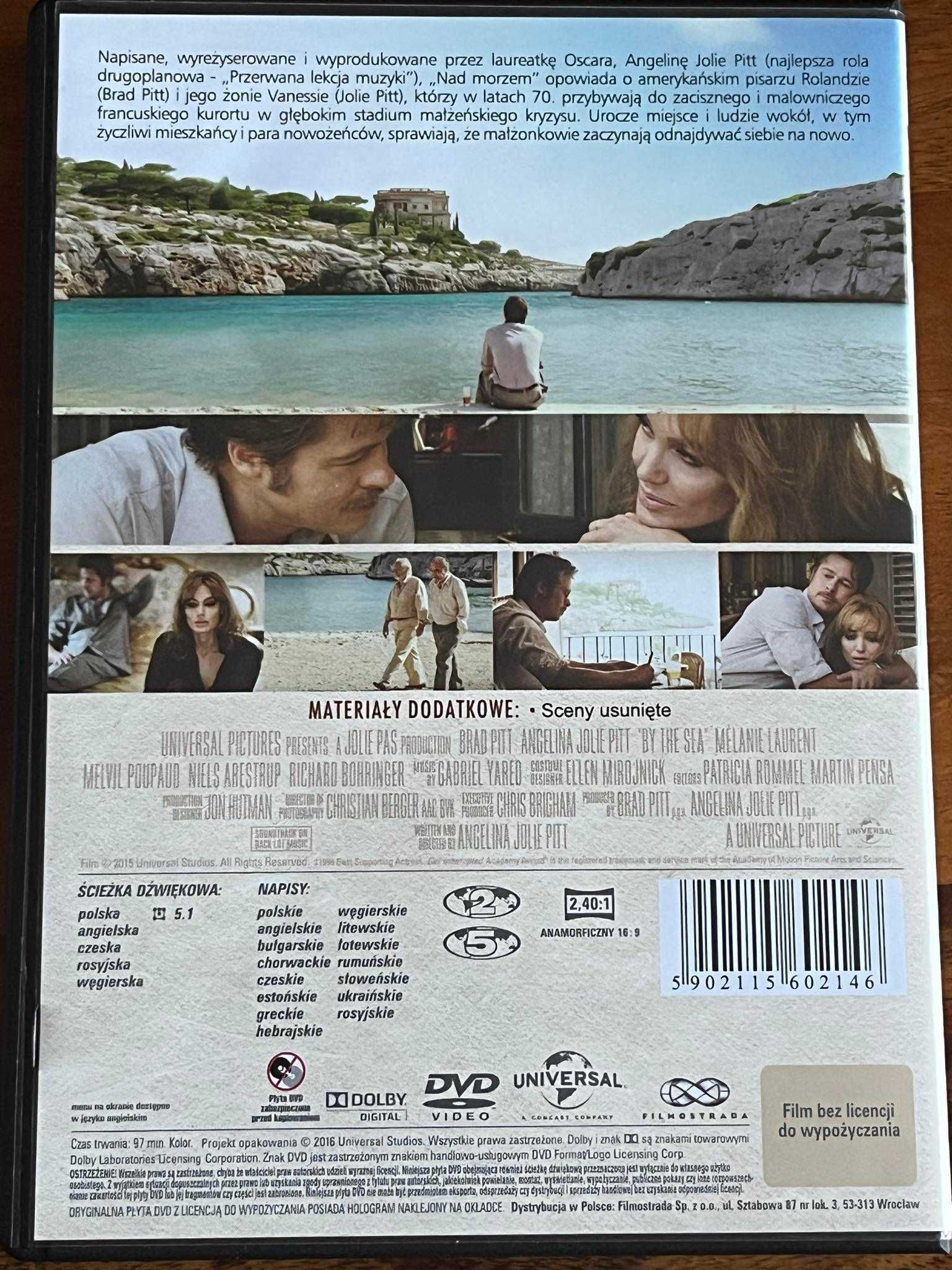 Nad Morzem ( Angelina Jolie, Brad Pitt) -DVD -jak NOWA!