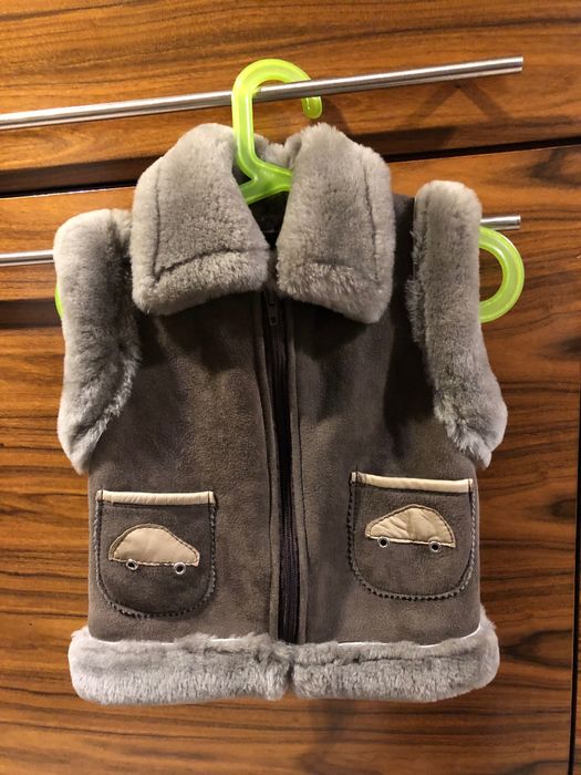 Kamizelka-kożuszek 104 cm