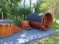 Sauna, jacuzzi, bania, komplet