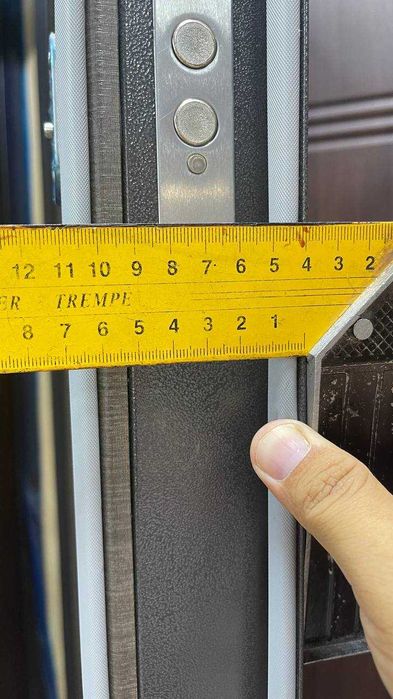 Двері в дім Вулиця Метал - МДФ сірий : в наявності