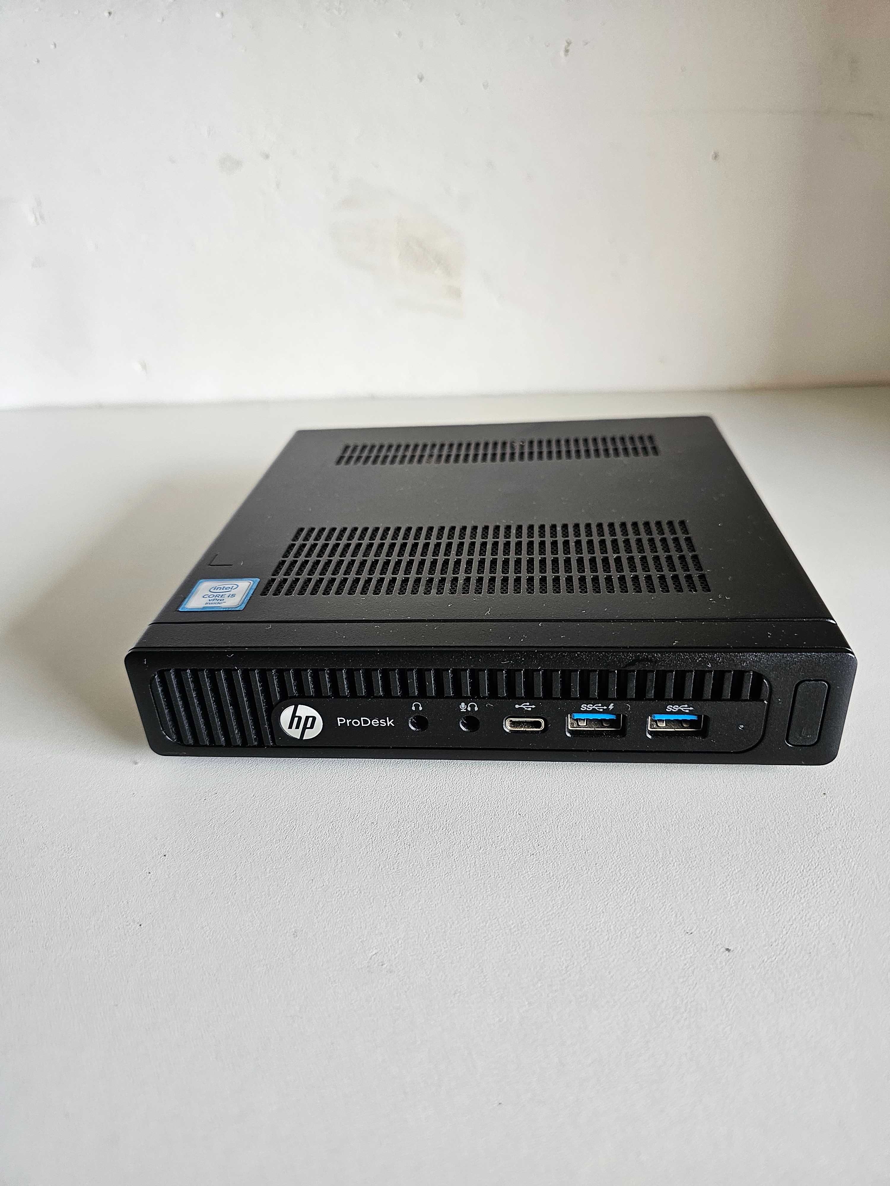 HP EliteDesk 800 G2 mini i5-6500 8/128GB Windows 10 Pro zasilacz