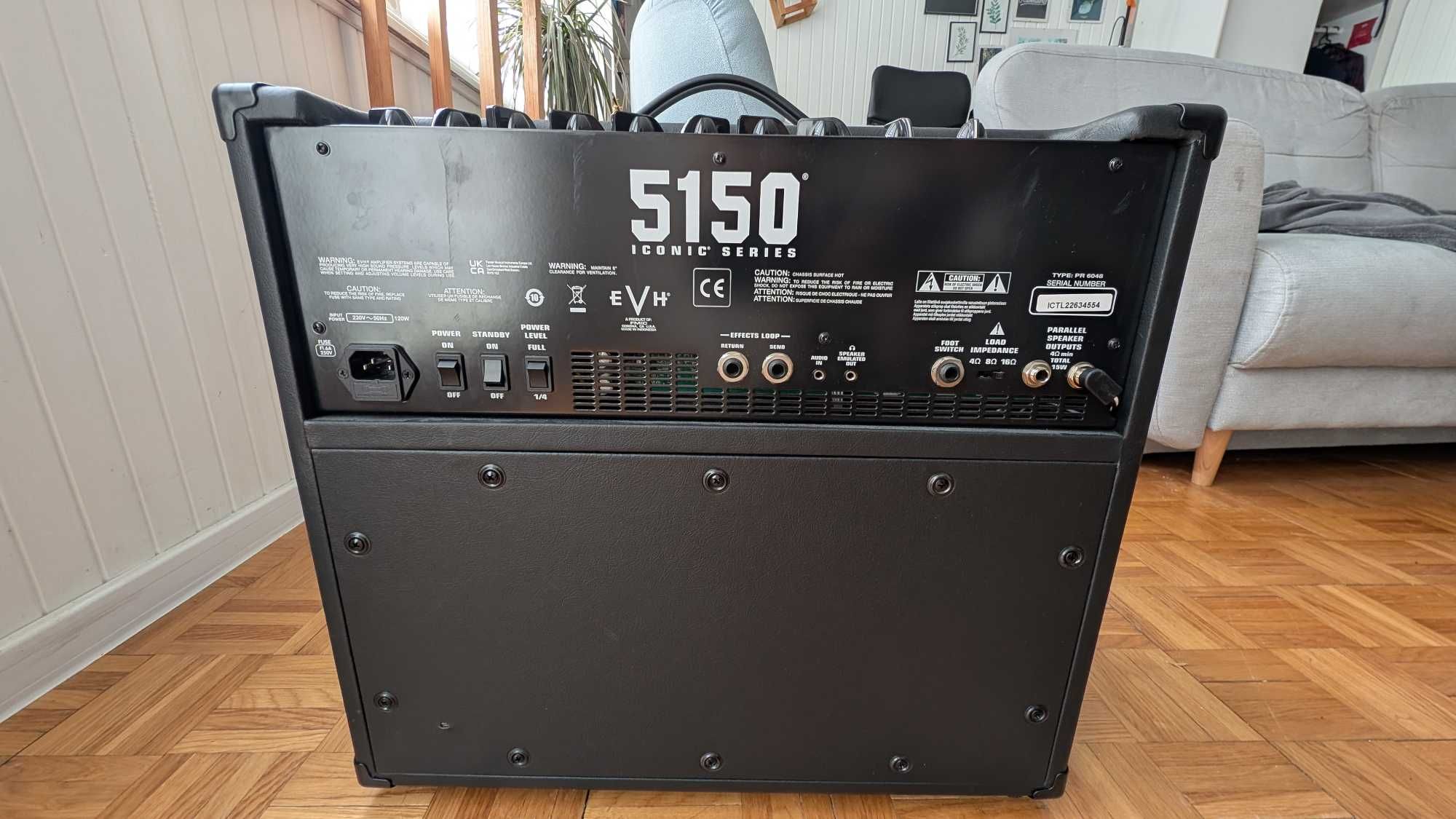 Evh 5150 Iconic 15W 1X10 Combo BK