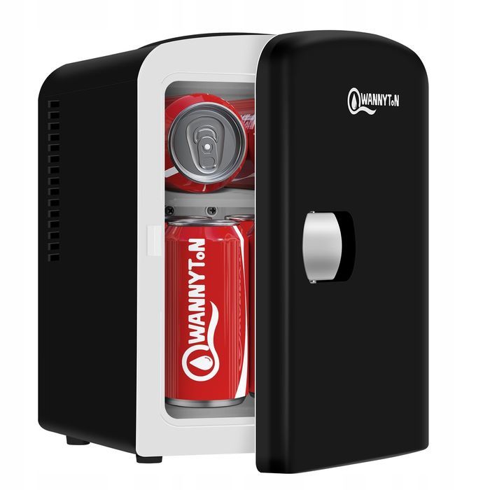 Mini lodówka WANNYTON 4L chłodzenie i grzanie 12V/220V do auta i domu