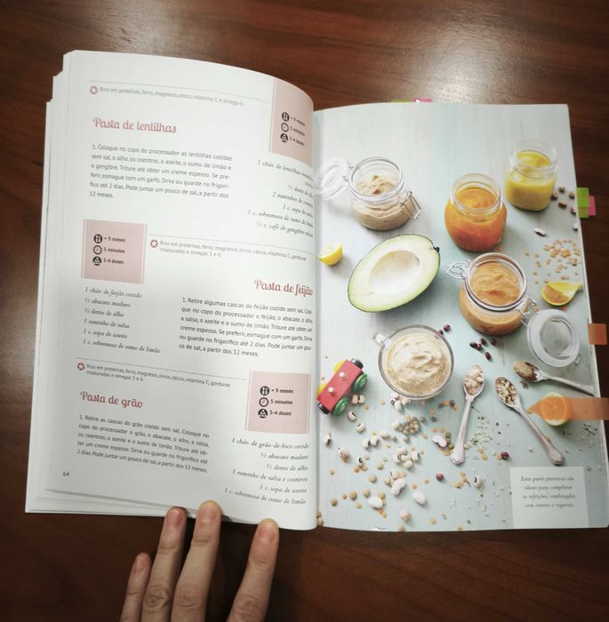 Livro Cozinha vegetariana para bebés e crianças