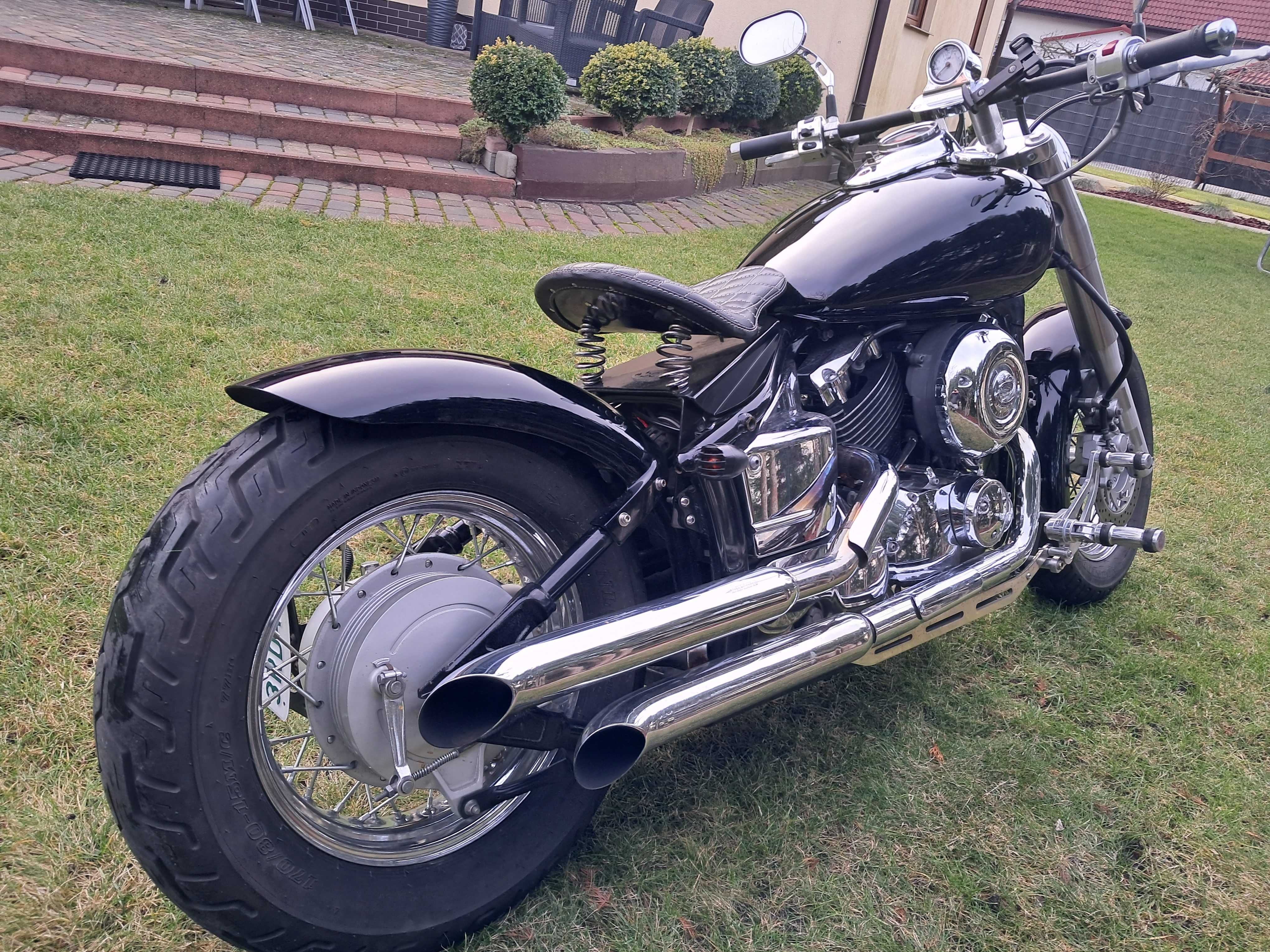 Piękny Bobber Yamaha Vstar 650 Ubezpieczony, Zarejestrowany.