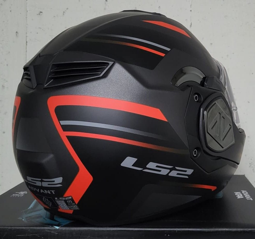 Capacete LS2 FF906 Advant Kuka Black / Red Matt ( M )( NOVO )