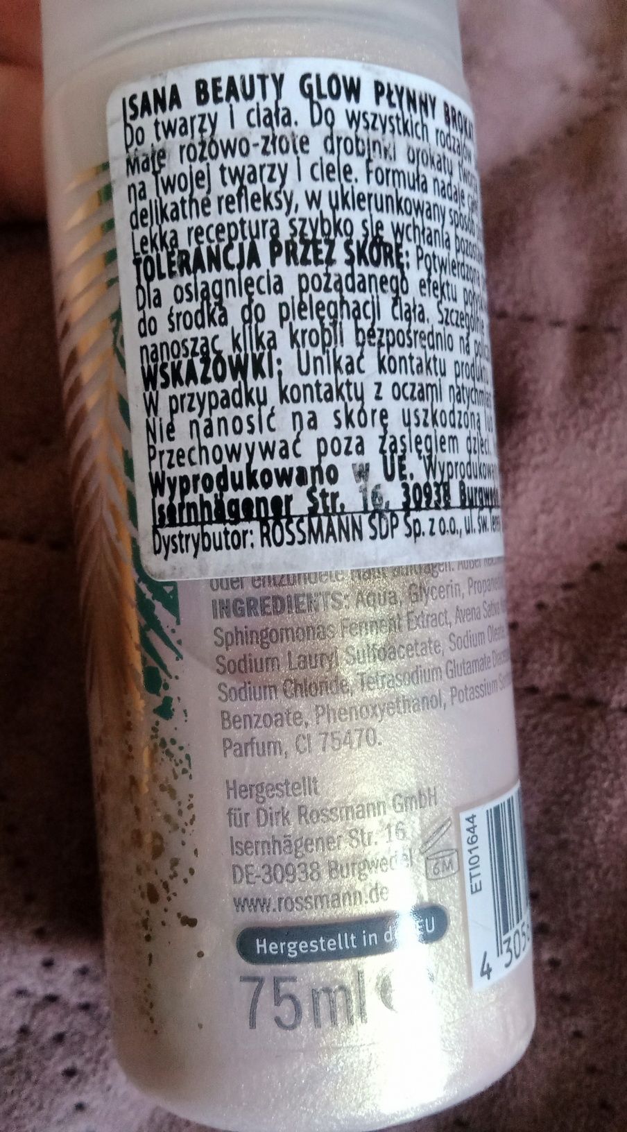 Rozdzielacz w płynie do twarzy i ciała