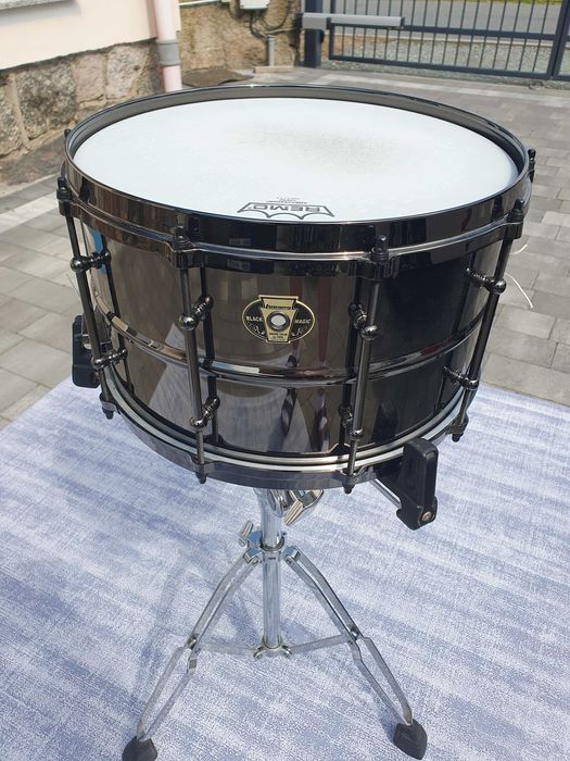 Werbel Ludwig Black Magic 14x8 ,brass black ,nickel,stan idealny