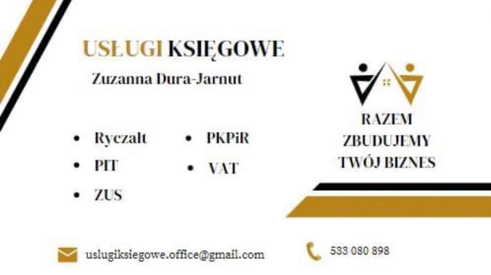 Poprowadzę księgowość Twojej firmy