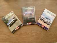 3 DVD grandes marcas mundo automóvel - jaguar, Mercedes benz e Porsche