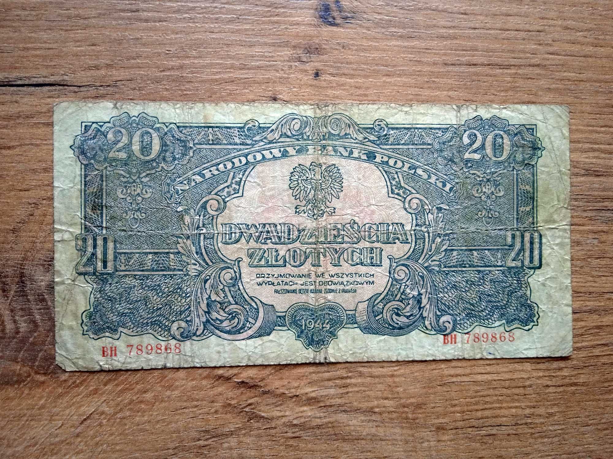 20 zł   1944   - BH -