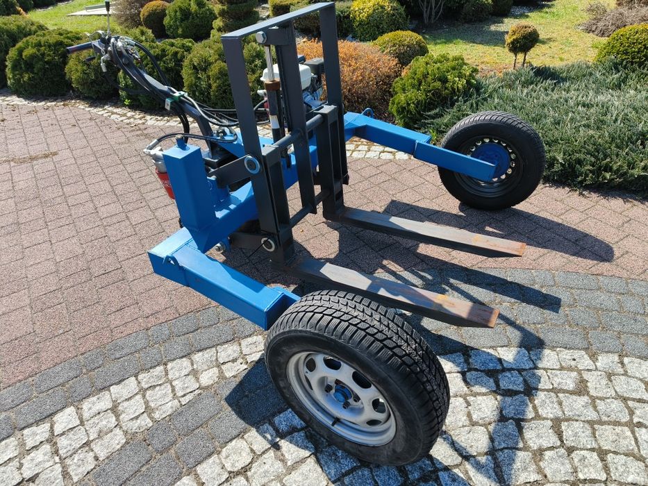 Wózek paletowy terenowy