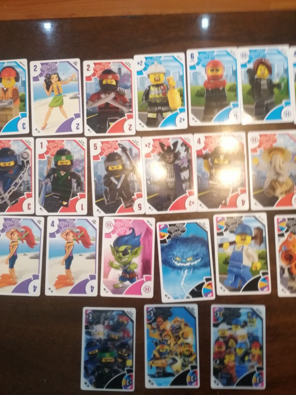 Karty Lego toys rus 36 sztuk