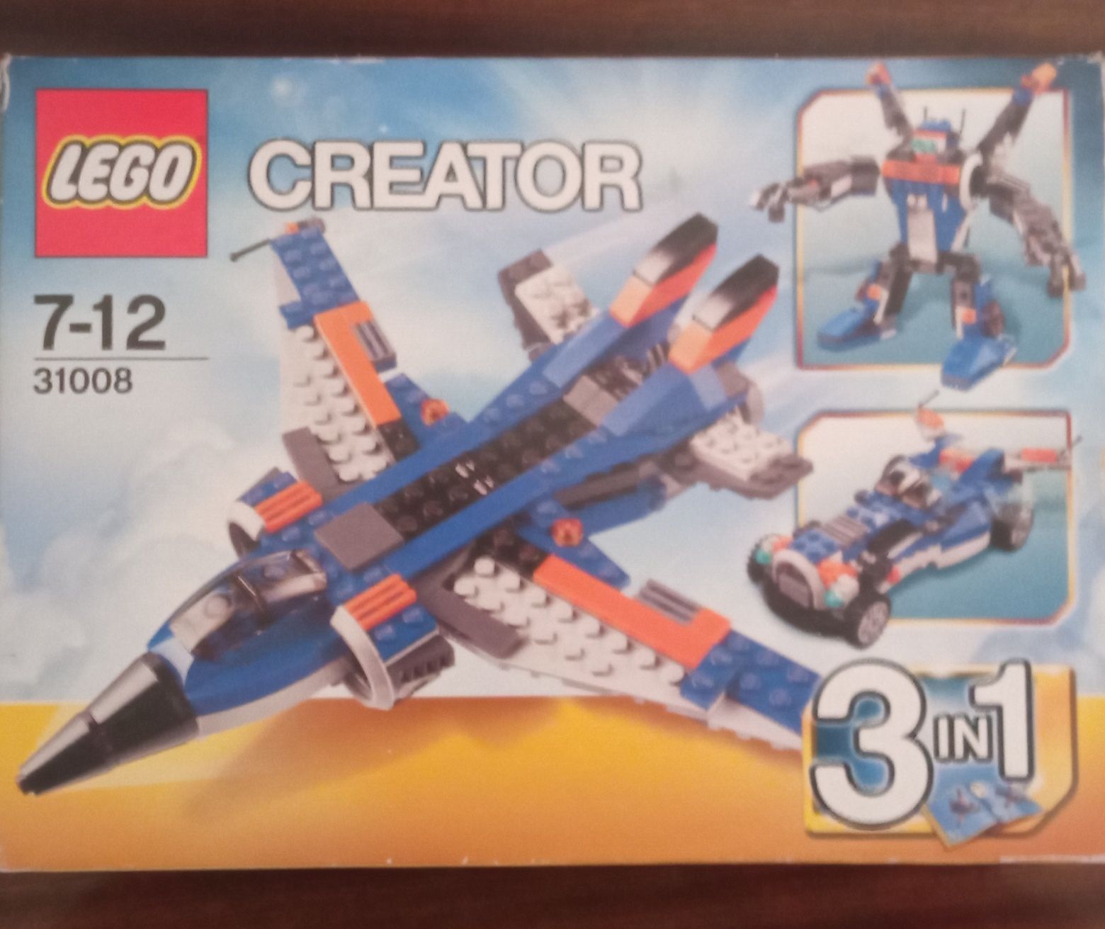 Lego Creator 3 в 1 "Громовые крылья" 31008