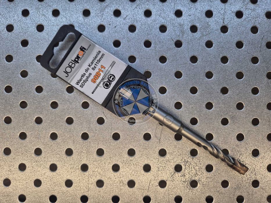 5 sztuk Wiertło krzyżowe SDS-Plus 8x110mm wiertło do betonu 8mm