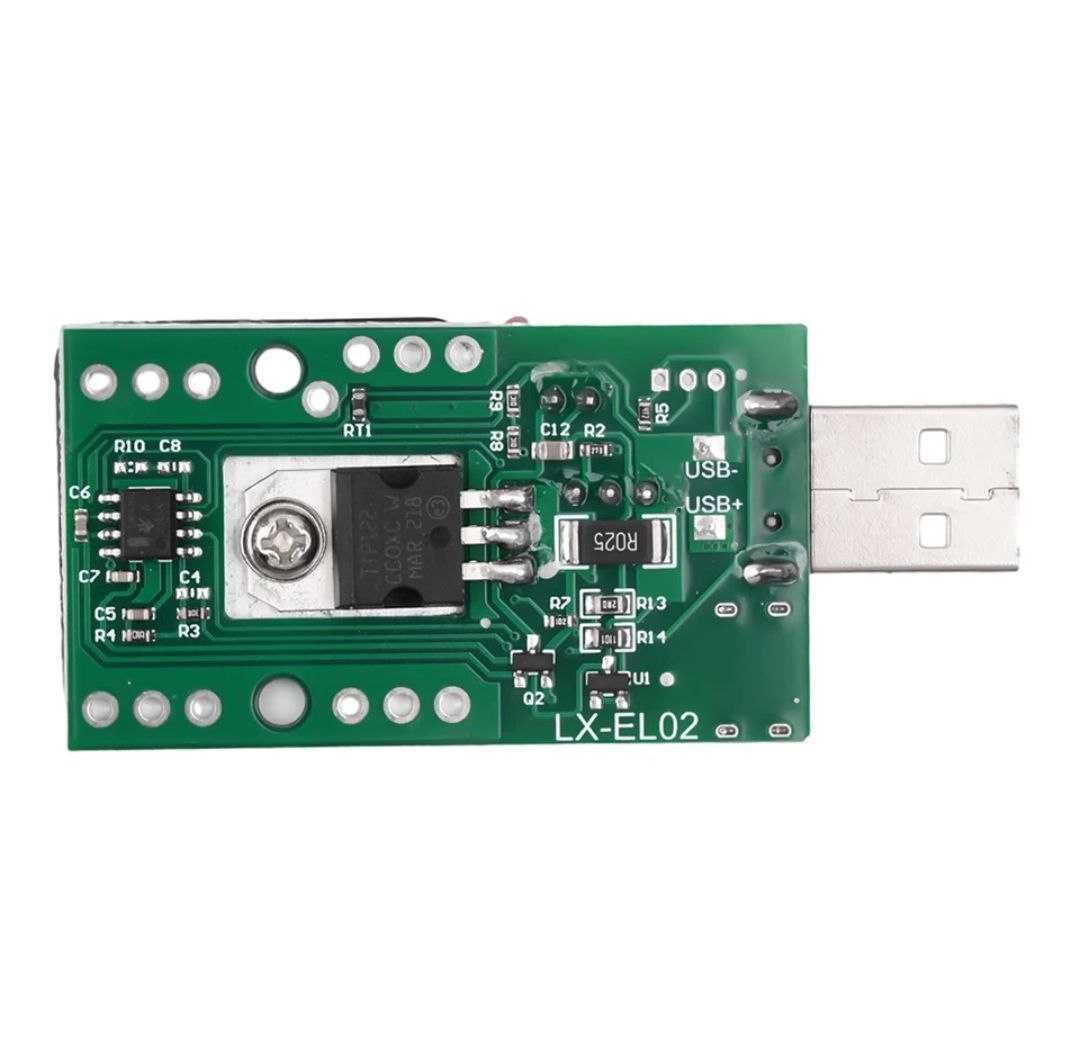 USB навантажувальний резистор, навантаження, тестер, 18 Вт