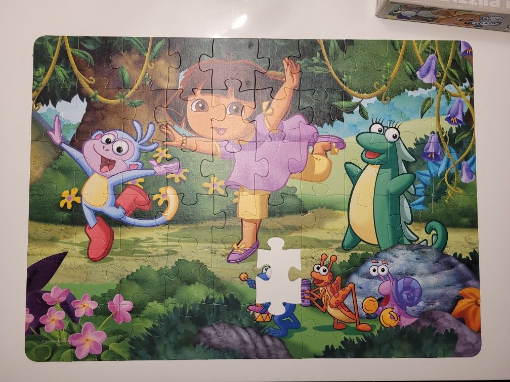 Puzzle Maxi 60szt Dora 3+
