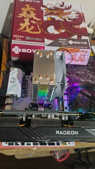 Комплект для збирання пк: B450\Ryzen 5 3600\кулер