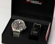 Relógio Ferrari + Oferta Extra de Bracelete Pele Preta