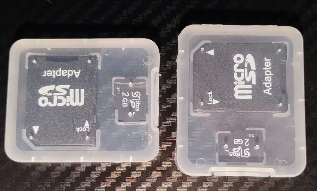 Karta microSD 2Gb z adapterem, do starszych urządzeń