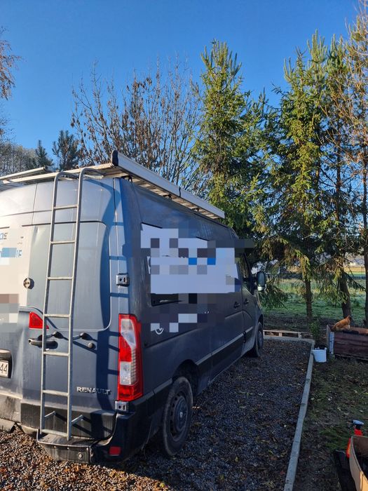 Renault master bagaznik dachowy drabina stelaz podest