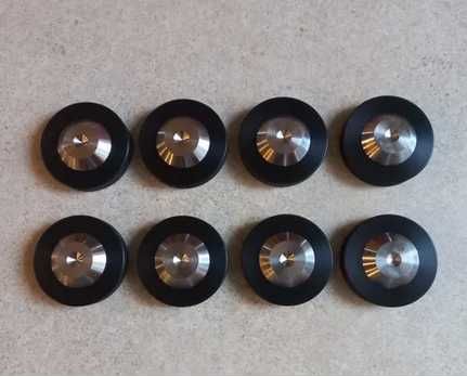 Duże, solidne podkładki pod kolce do kolumn głośnikowych / zestaw 8szt